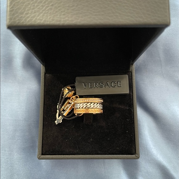 Versace Charm Stack Ring - Picture 2 of 4